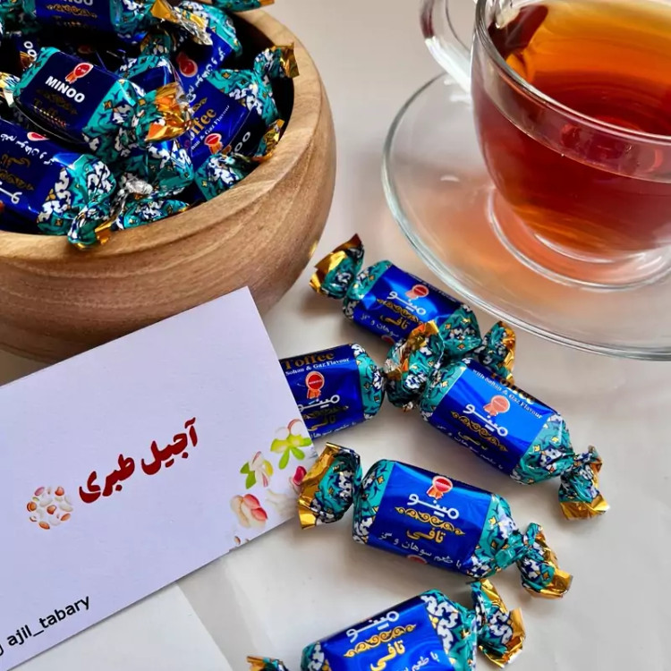 شکلات سوهان و گزی مینو 100گرمی