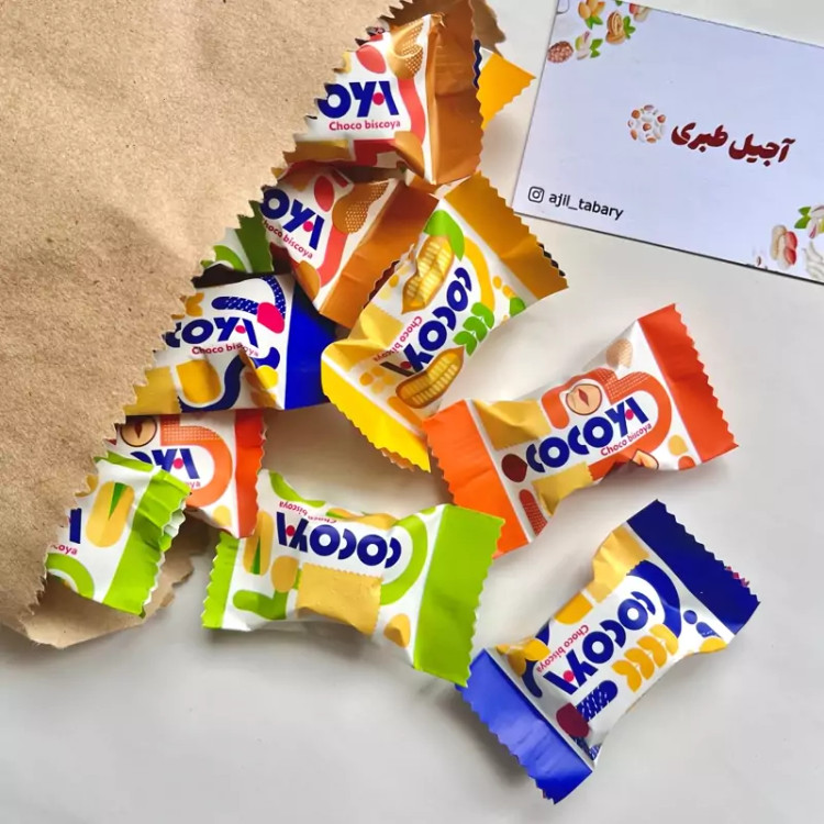شکلات بیسکویا کوکویا مخلوط 500گرمی