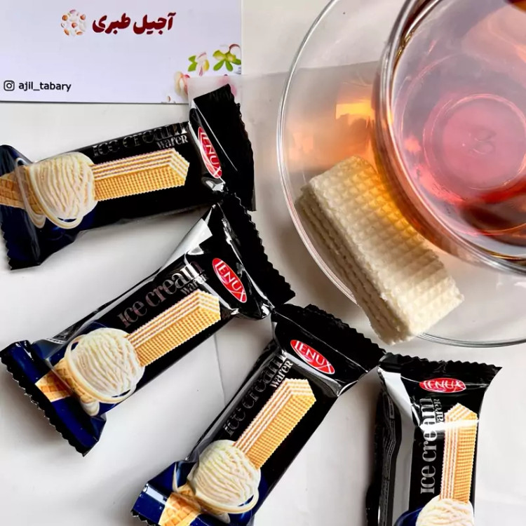 شکلات ویفر بستنی حاج عبد الله 100گرمی طمع جدید