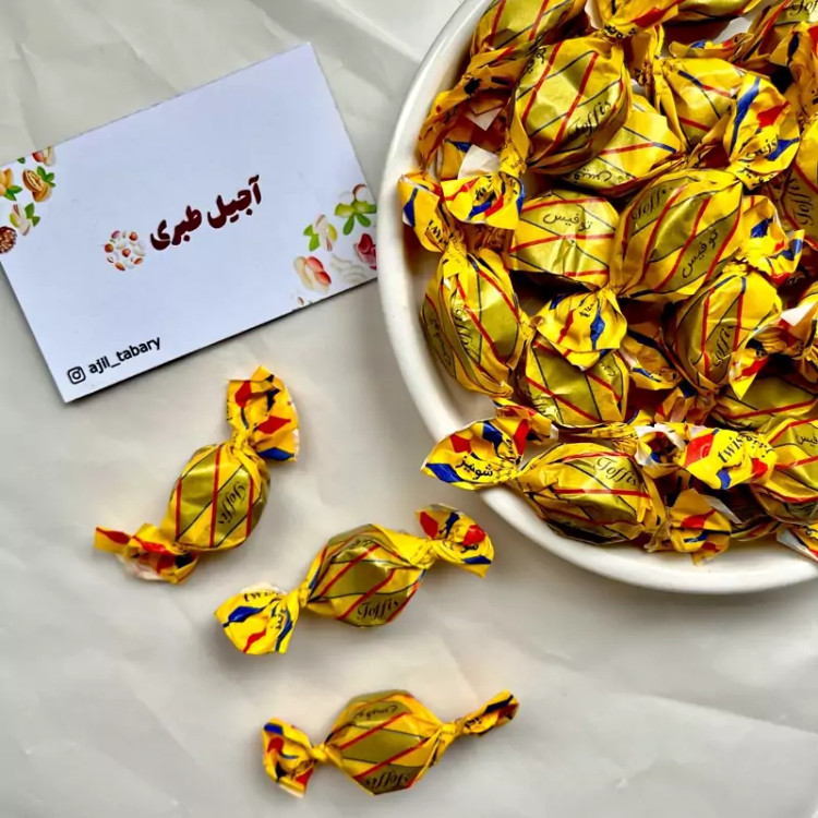 تافی مغزدار شکلاتی توفیس شونیز 100 گرمی