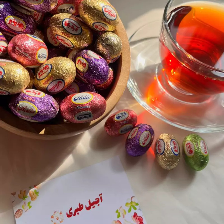 شکلات تخم مرغی آیدین 100 گرمی
