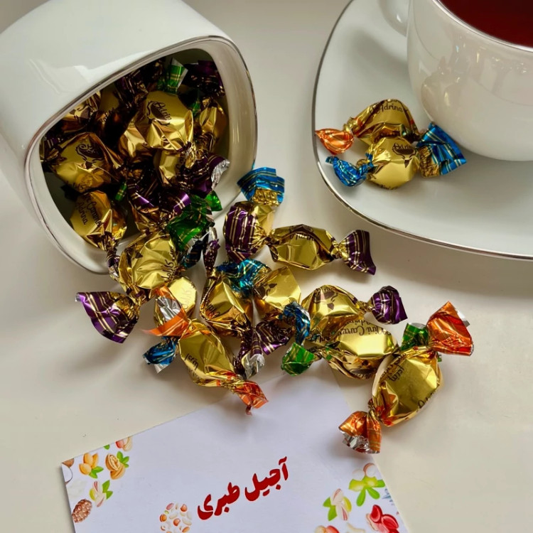 تافی شکلات مینی کارامل آدرین 500 گرمی