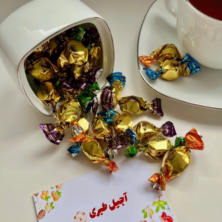 تافی شکلات مینی کارامل آدرین 500 گرمی