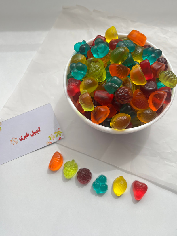 پاستیل میوه ای مخلوط ۱۰۰ گرمی پاستیل