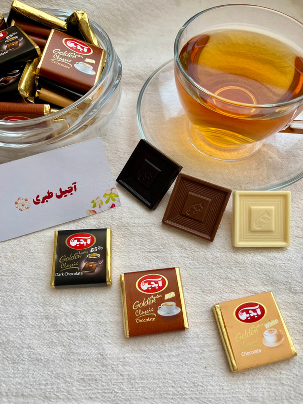 شکلات تلخ میکس گلدن ایدین 1 کیلویی