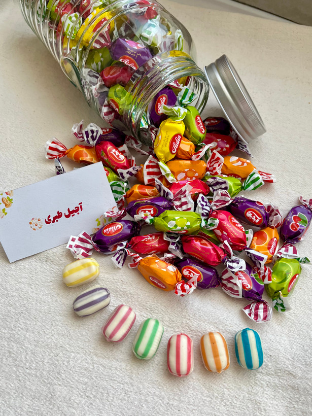 تافی میوه ای آیدین ۵۰۰ گرمی
