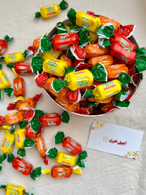 تافی میوه ای آدرین ۱ کیلویی