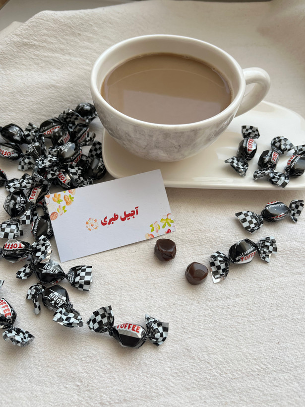 تافی مینی کارامل با طعم قهوه ۵۰۰ گرمی